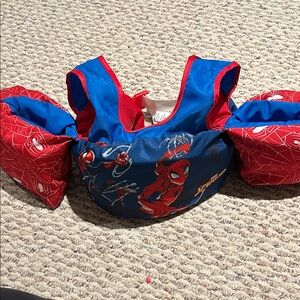 Marvel Spider-Man Kids Swim Vest - Red and Blue